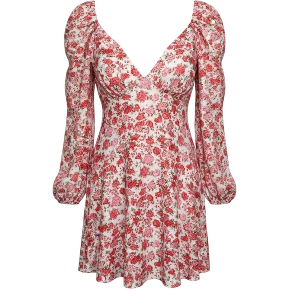 Fashion to Figure FTF Plus Size 2 18 20 Floral Babydoll Skater Dress Prairie NWT